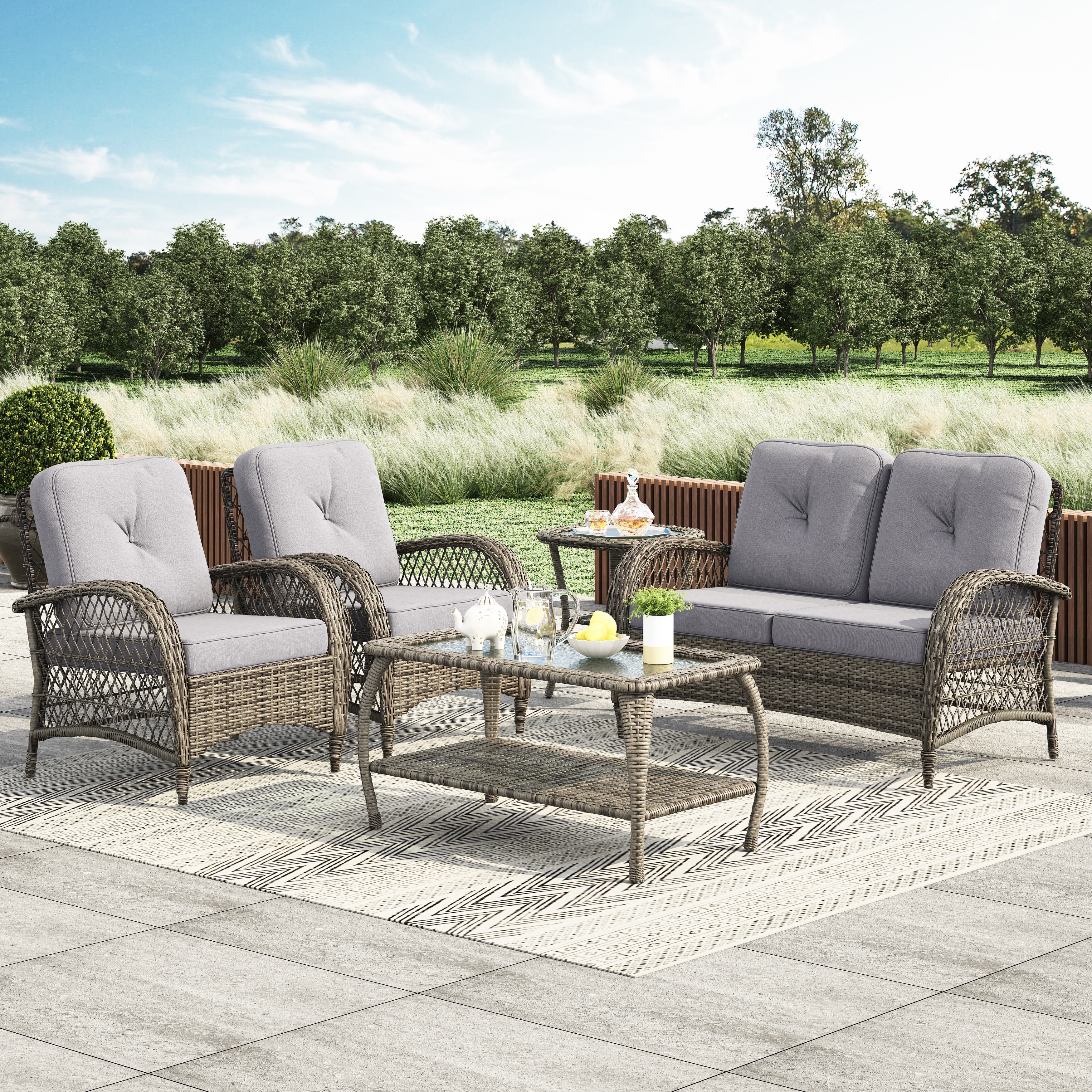 Wilson and fisher oakmont chairs top