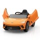preview thumbnail 2 of 18, 12V Licensed McLaren Battery Powered Ride on Sports Car for Kids