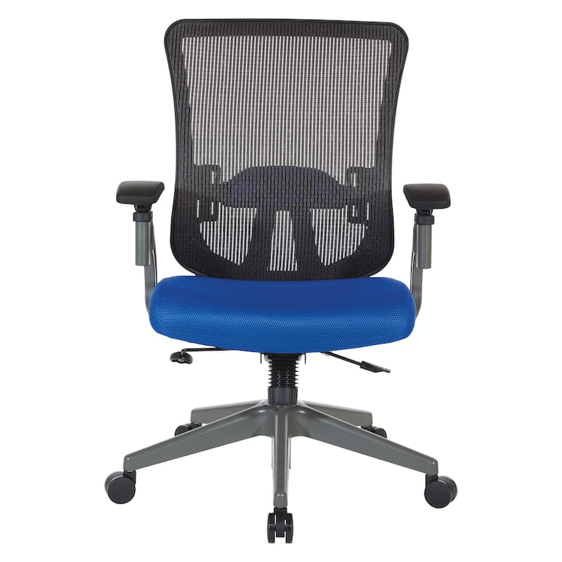 Grey Vertical Mesh Back Managers Chair
