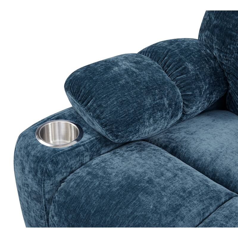 Christopher Knight Home Power Lift Recliner Chair for Elderly Infinite Position Lay Flat 180° with Heat Massage