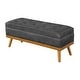 preview thumbnail 24 of 134, Carson Carrington Sastamala Mid-century Storage Bench