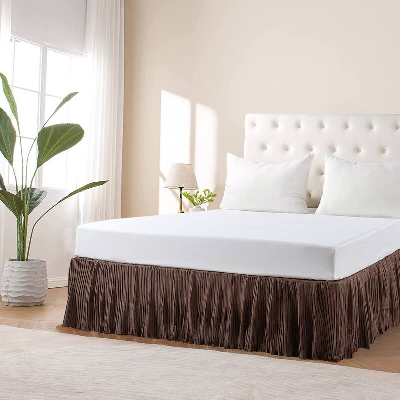 Serenta 18 Inch Drop Diamond Square Matching Bed Skirt