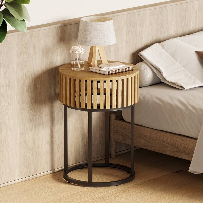 Small Round Side Table