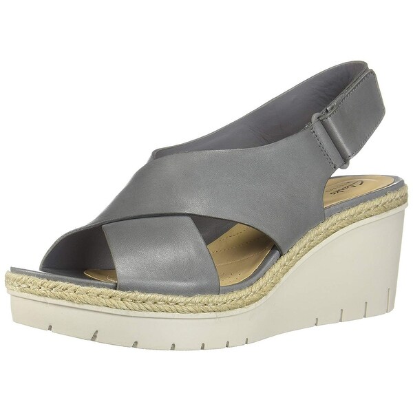 Clarks Womens Palm Glow Peep Toe Casual