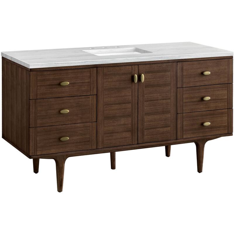 James Martin Vanities 670-V60S-3AF Amberly 60" Free Standing or Wall