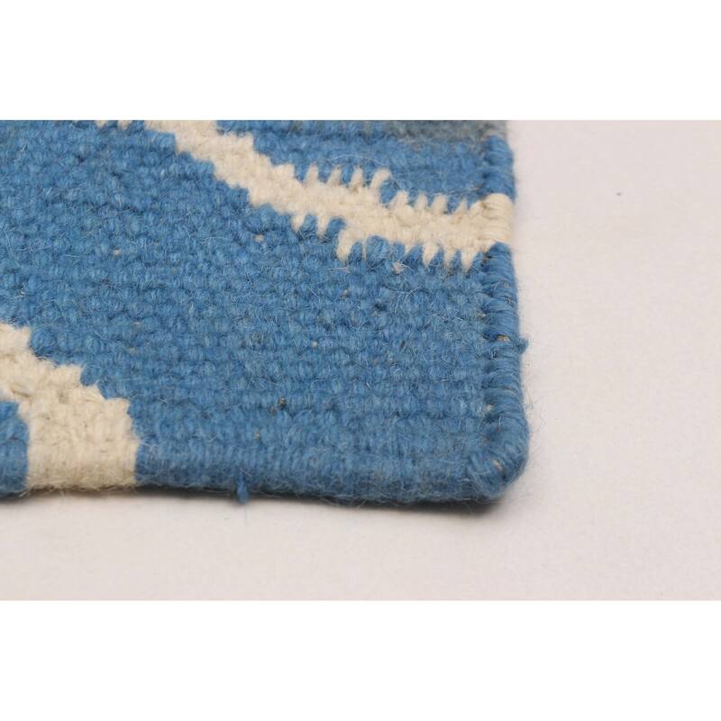 Ankara Blue Kilim 5'3" x 7'10" - 5'3 x 7'10