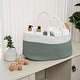 preview thumbnail 4 of 19, Large Portable Baby Diaper Caddy Organizer Nursery Storage Bin and Car Travel Basket by Comfy Cubs