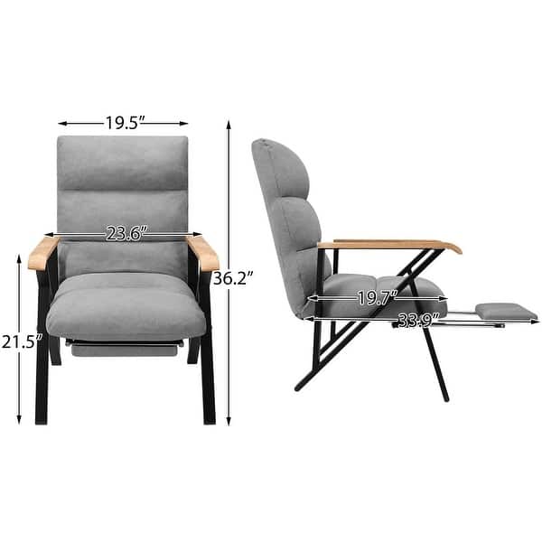 EROMMY Zero Gravity Chair Comfortable Adjustable Lounge Chair Bed