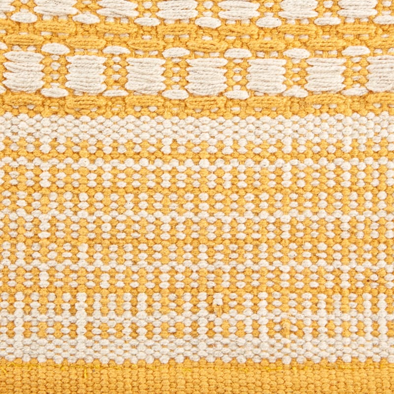 DII Stone Dobby Stripe Hand-Loomed Rug 2ft 6inx6 Ft - 36.0 In. L X 24.0 In. W X 0.2 In. H