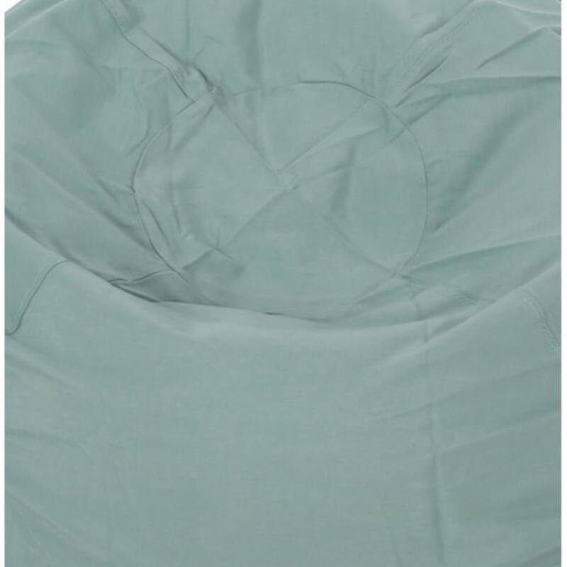 Comfortable High-Density Foam Bean Bag Chair for Kids and Adults, with Removable Microsuede Cover