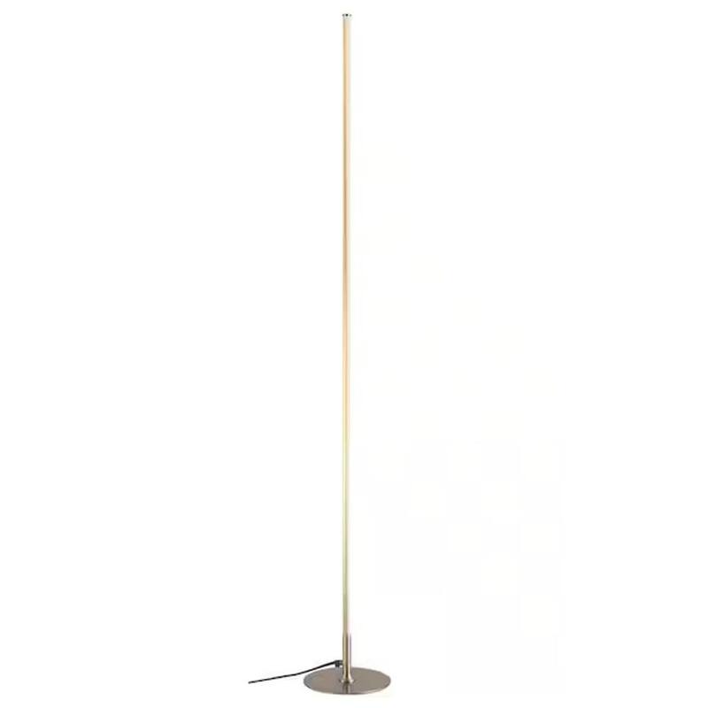 Gold LED Integrated Floor Lamp - 8" x 59"