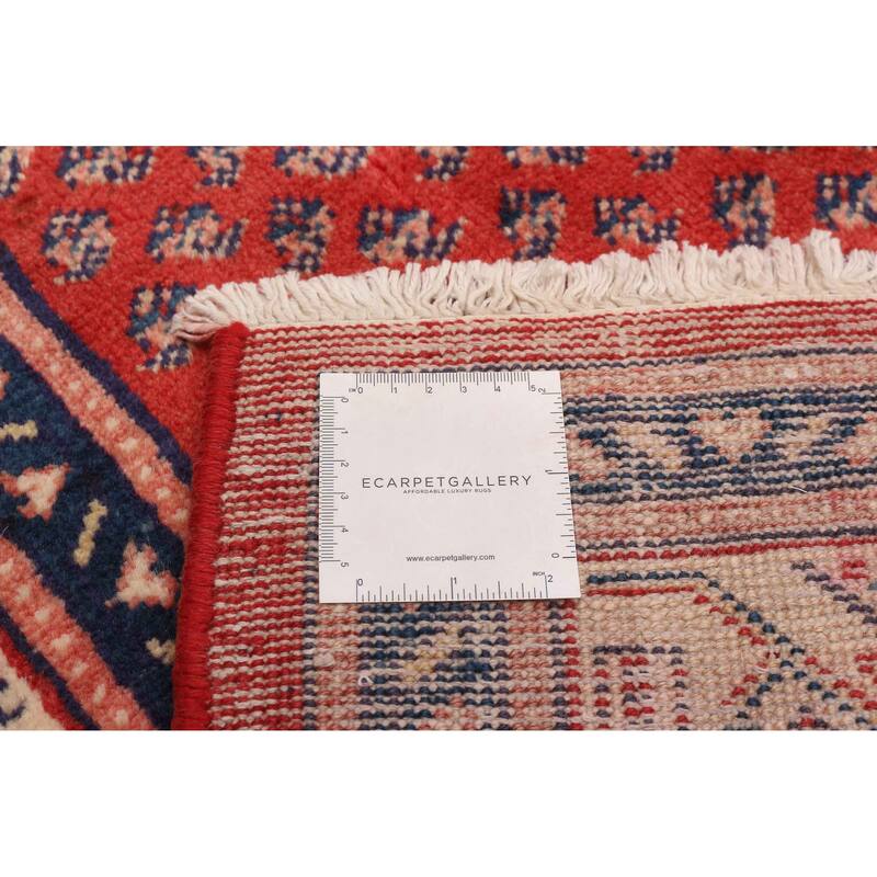 ECARPETGALLERY Hand-knotted Andelz Copper Wool Rug - 3'10 x 10'6