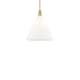 Option Brushed Brass / Matte White