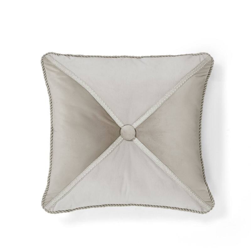 Austin Horn Classics Novette Bedding - Button Pillow 20"x20"