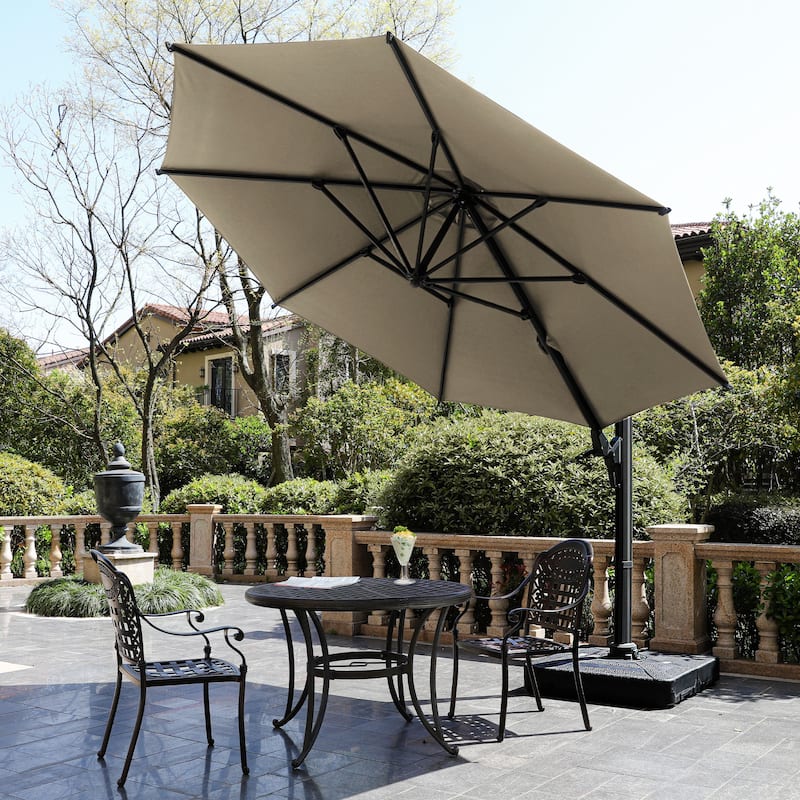 Big 11ft Round Cantilever Umbrella