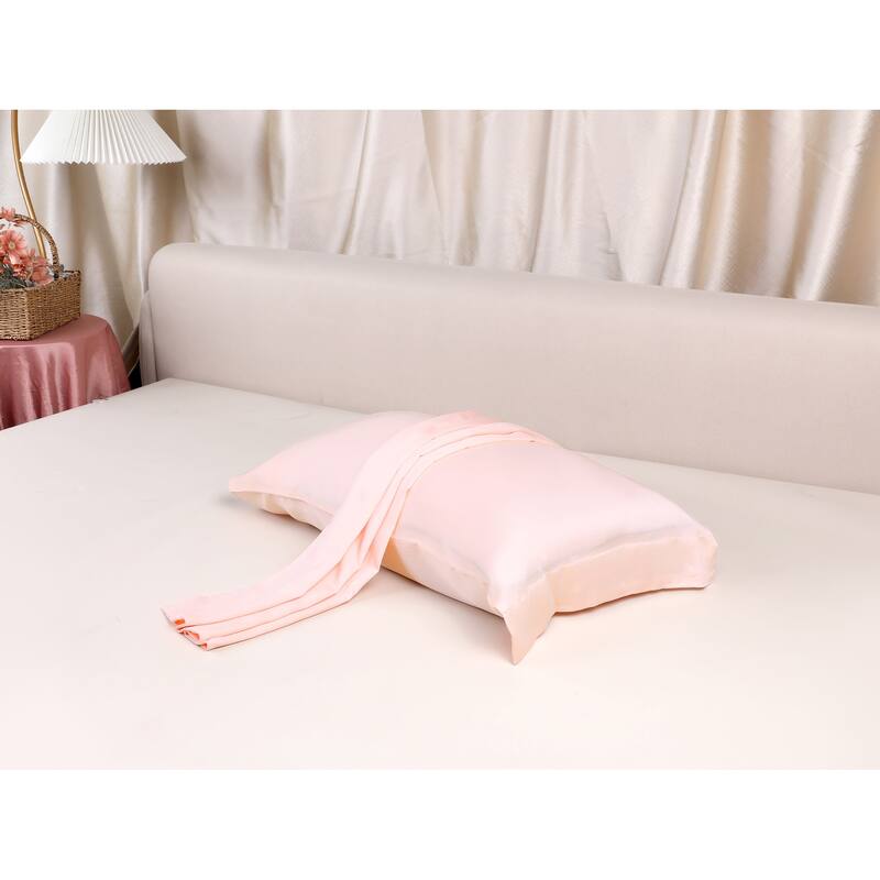 Set of 2 Pillow Cases, Soft Cooling Pillow Covers w Envelope Closure