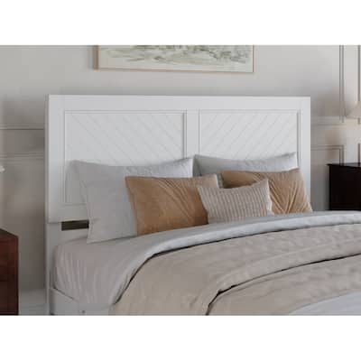 AFI Canyon Wood Headboard with Attachable Charger