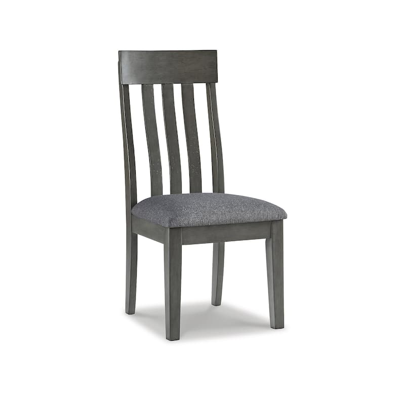 Hallanden Gray Upholstered Dining Chair, Set of 2 - 20"W x 23"D x 41"H