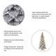 Glitzhome Snow Flocked Pre-lit Fir Christmas Tree