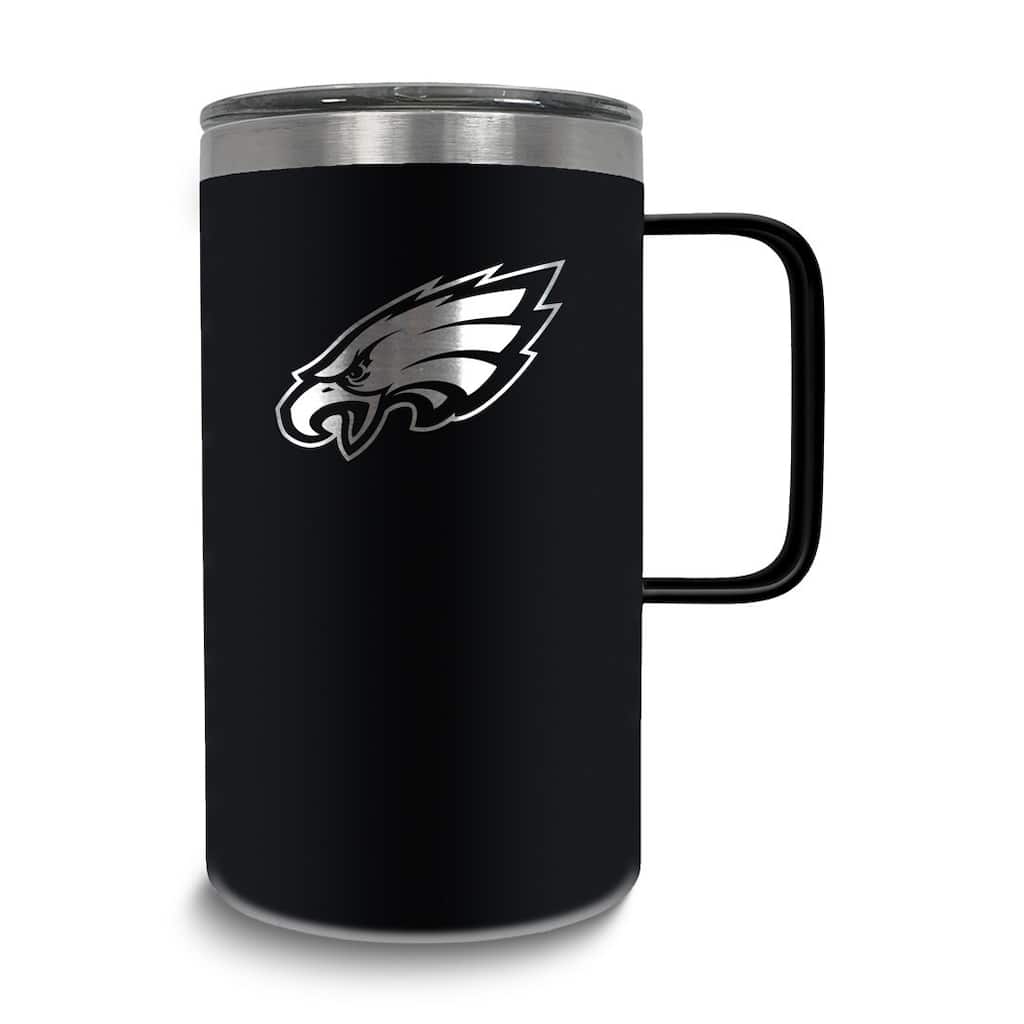 NFL Philadelphia Eagles Stainless Steel 18 Oz. Hustle Mug with Lid