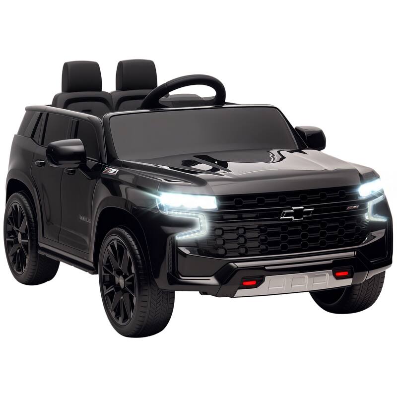Aosom Chevrolet TAHOE Licensed Kids Ride on Car, 12V Battery Powered Kids Electric Car with Remote Control