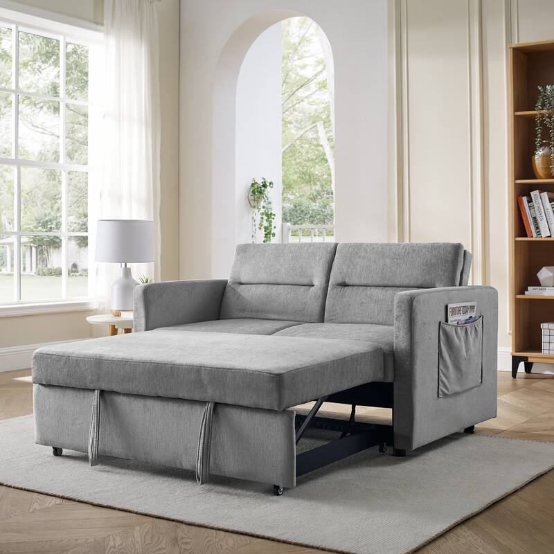 Loveseats Sofa Upholstered 2 Seater Couch, Pullout Sleeper Sofa Bed On Sale Bed Bath