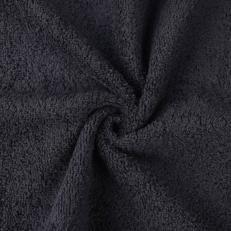 Superior Luxury Solid Highly Absorbent Egyptian Cotton 6 Piece Bath, Face, and Hand Towel Set