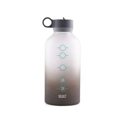 Byo 74 Oz Tritan Motivational Bottle - Black
