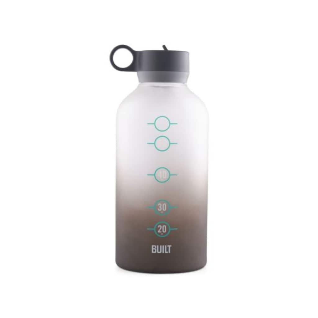 Byo 74 Oz Tritan Motivational Bottle - Black