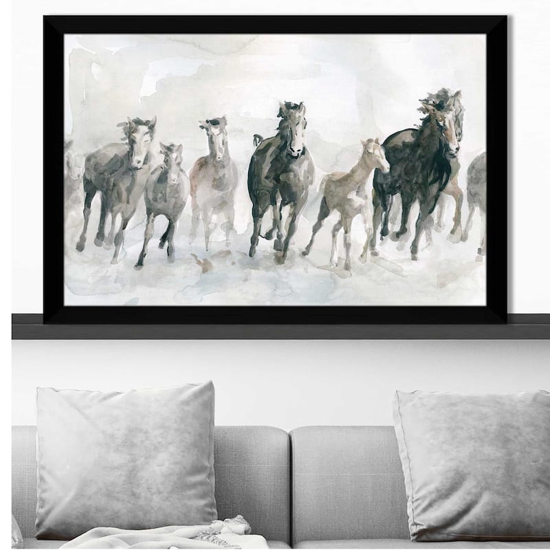 "Running Wild" by Carol Robinson Print on Acrylic