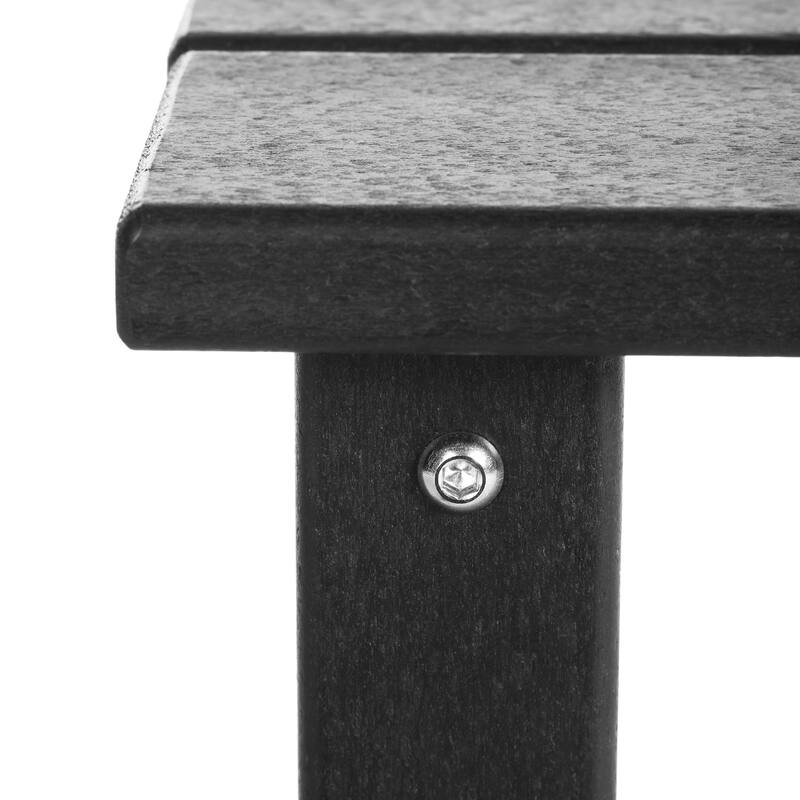 Laguna Kids Outdoor Poly Adirondack Chair With Side Table 2-Piece Set