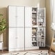 preview thumbnail 9 of 8, Gymax 65-inch Kitchen Pantry Cabinet w/ 16 Door Shelves & 6 Adjustable