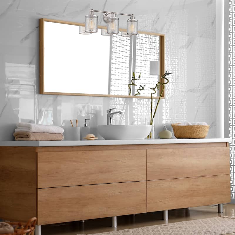 Eglo USA Verona 3-Light Vanity Bathlight in Brushed Nickel Finish