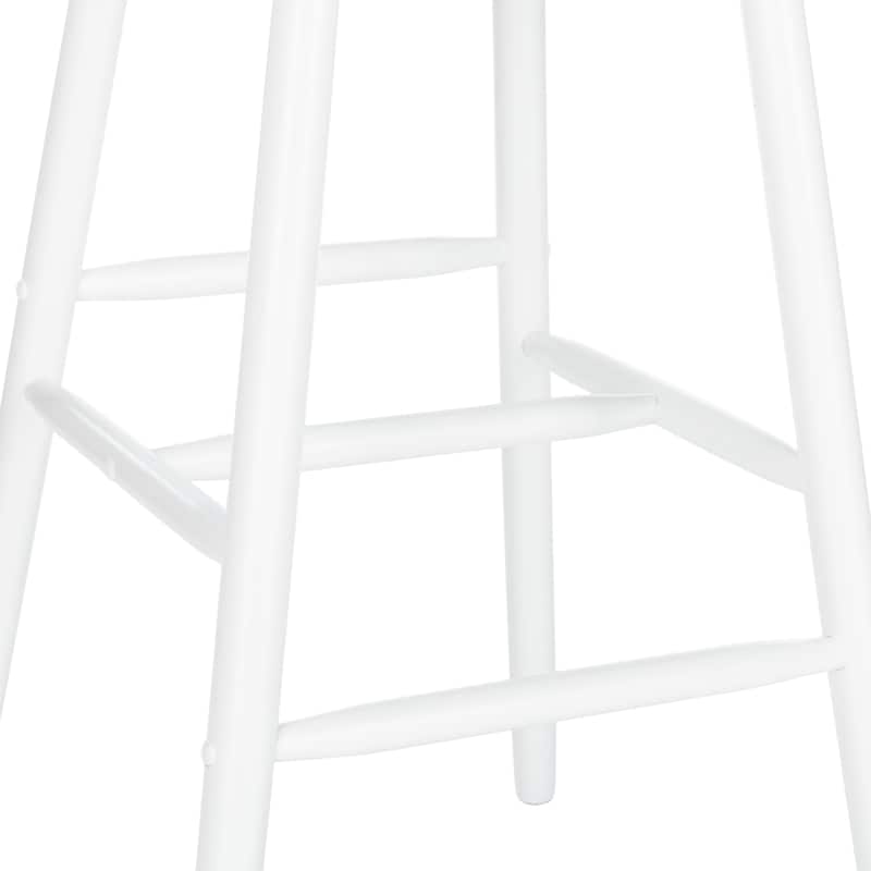 SAFAVIEH Beaufort 30-in. Spindle Farmhouse Bar Stools (Set of 2) - 19"W x 21"D x 45"H