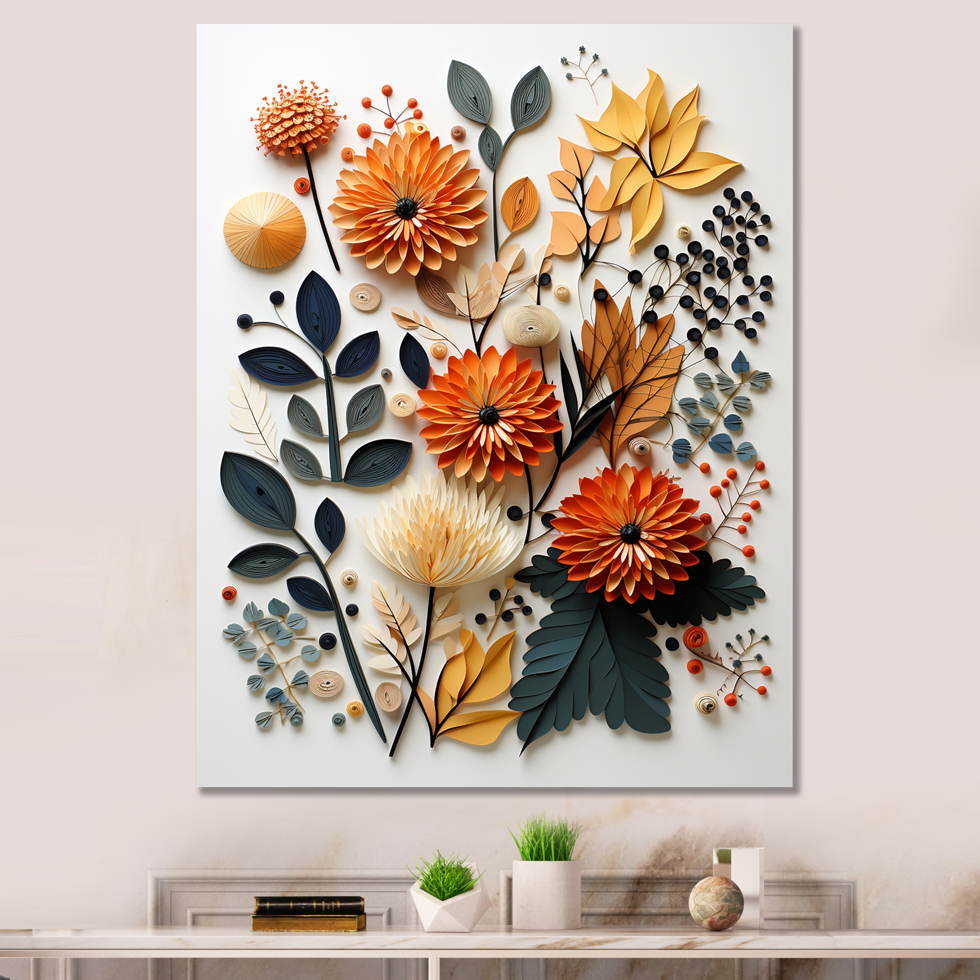 Mcm store wall decor
