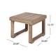 preview thumbnail 2 of 7, Westchester Acacia Wood Side Table by Christopher Knight Home