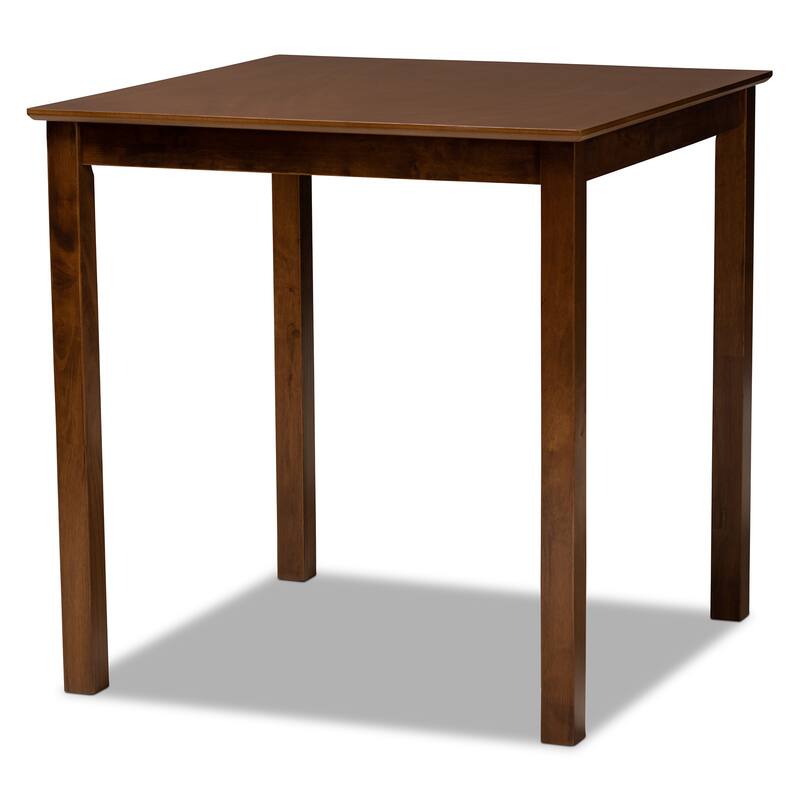 Lenoir Modern and Contemporary 5-Piece Wood Pub Set