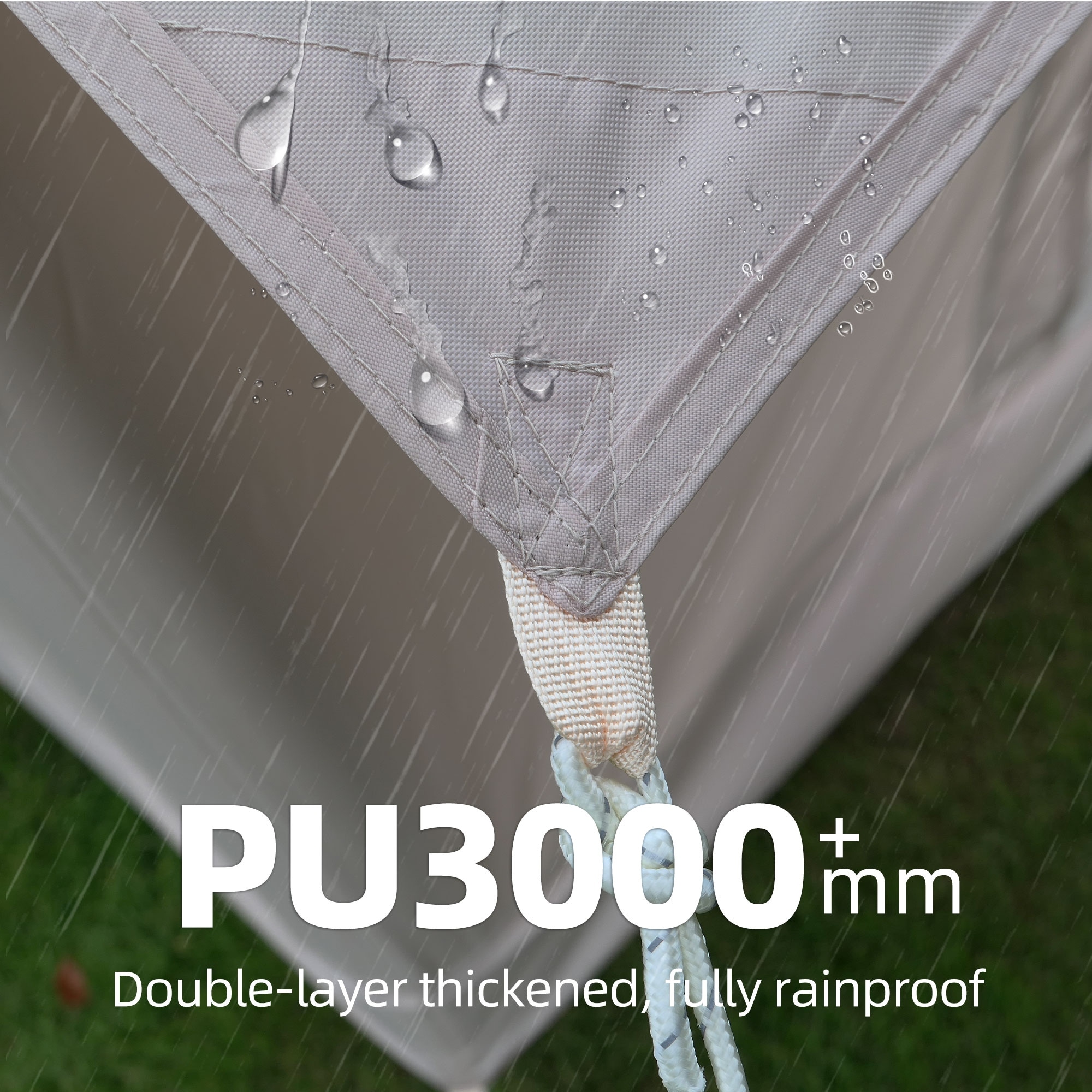 11 m ² Inflatable Tents for Camping, Blow Up Tent with Hand Pump
