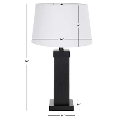 SAFAVIEH Lighting Reine Table Lamp - 14"W x 14"D x 24"H