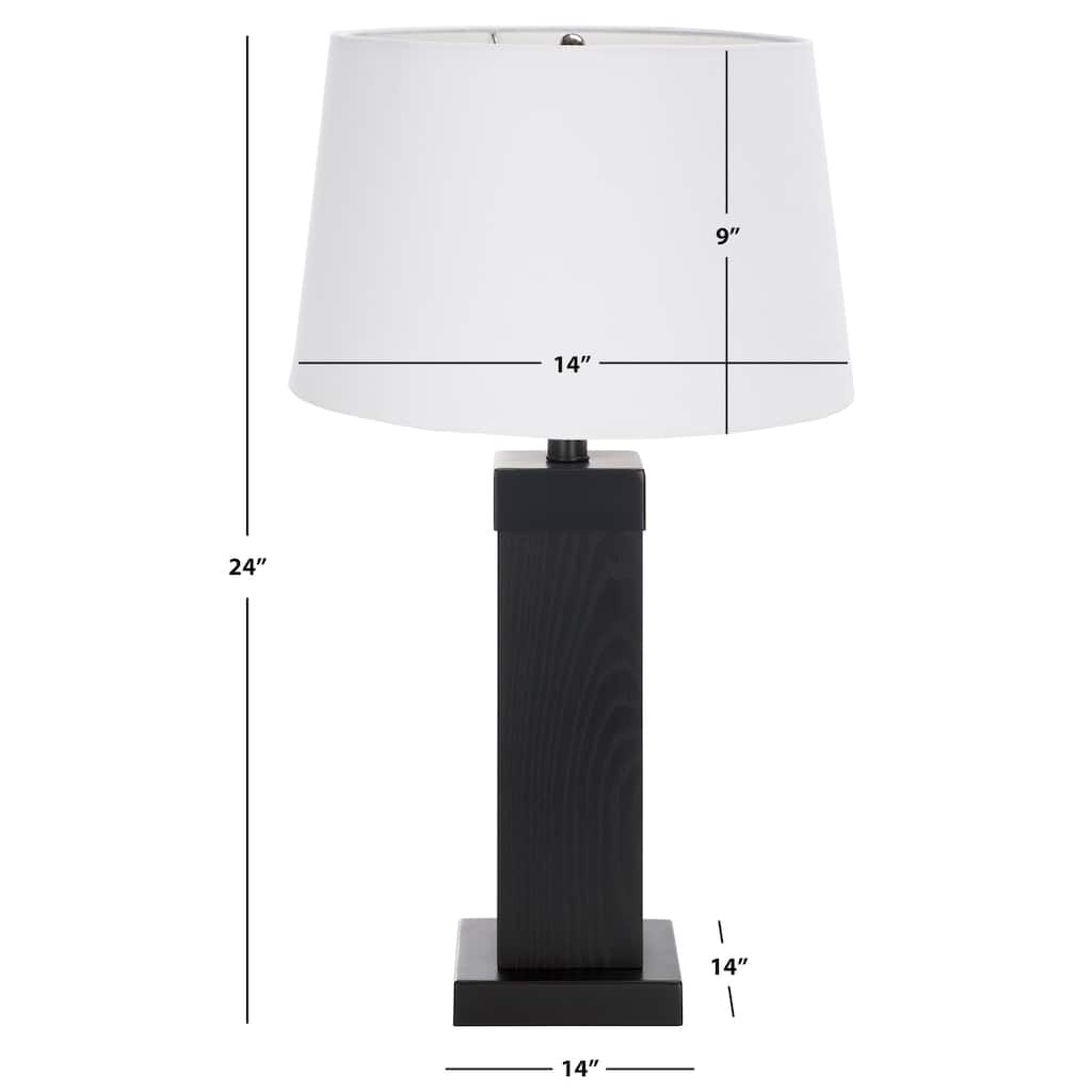 SAFAVIEH Lighting Reine 24-inch Table Lamp - 14"W x 14"D x 24"H