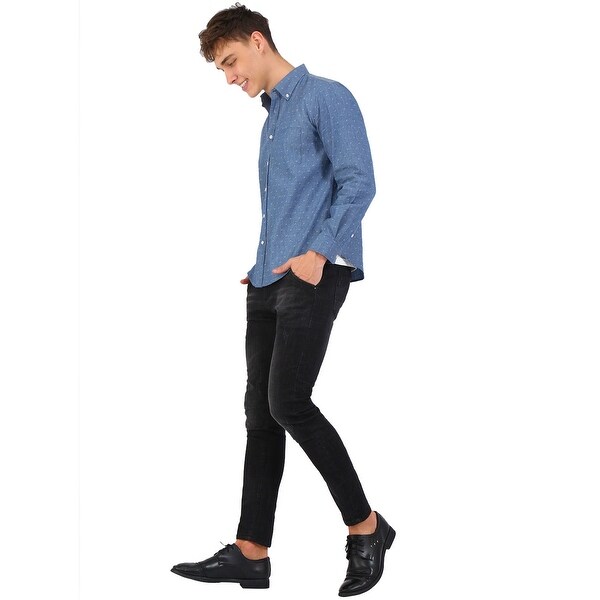 denim shirt sky blue