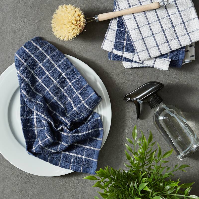 DII Artichoke Combo Windowpane Dishcloth (Set of 6)