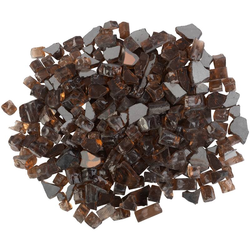 Pure Garden 10lbs Fire Pit Glass - Glass Rocks