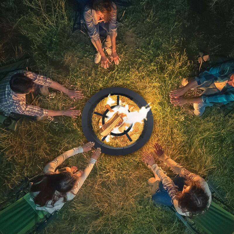 Aoodor 21"-31" Adjustable Fire Pit Grate