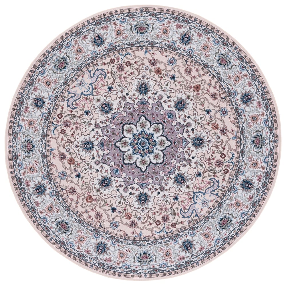 SAFAVIEH Tucson Machine Washable Slip Resistant Koidula Traditional Rug