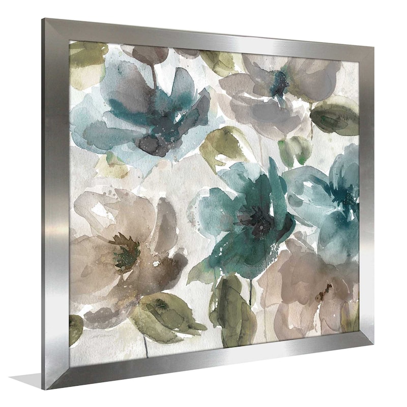 "Topaz Garden I (Square)" by Carol Robinson Print on Acrylic