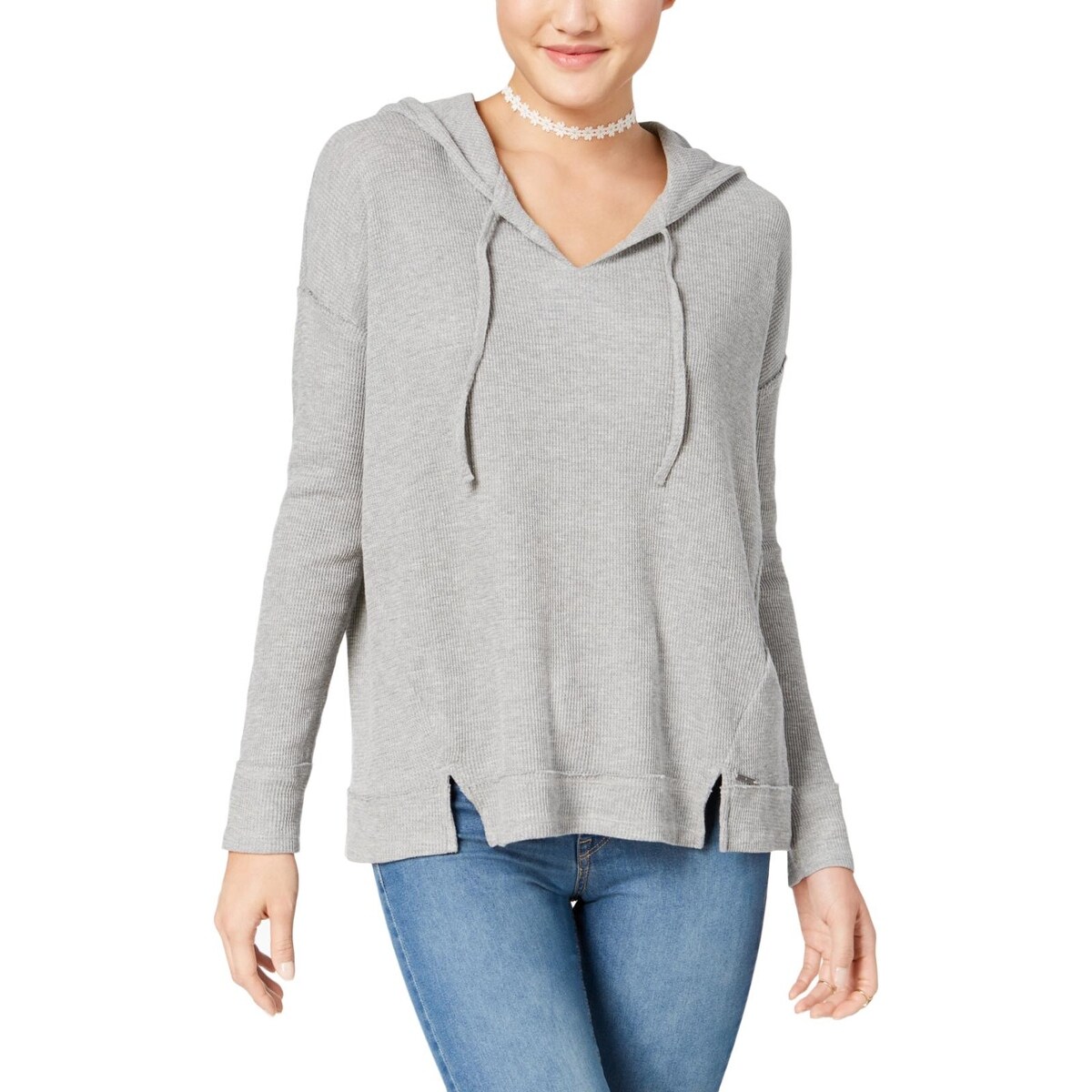 Patagonia waffle knit pullover hoodie shop