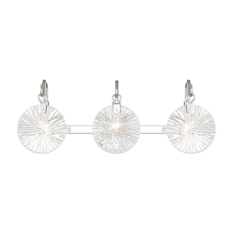 Savoy House 8-3981-3 Addison 3 Light 24" Wide Vanity Light - Polished Chrome