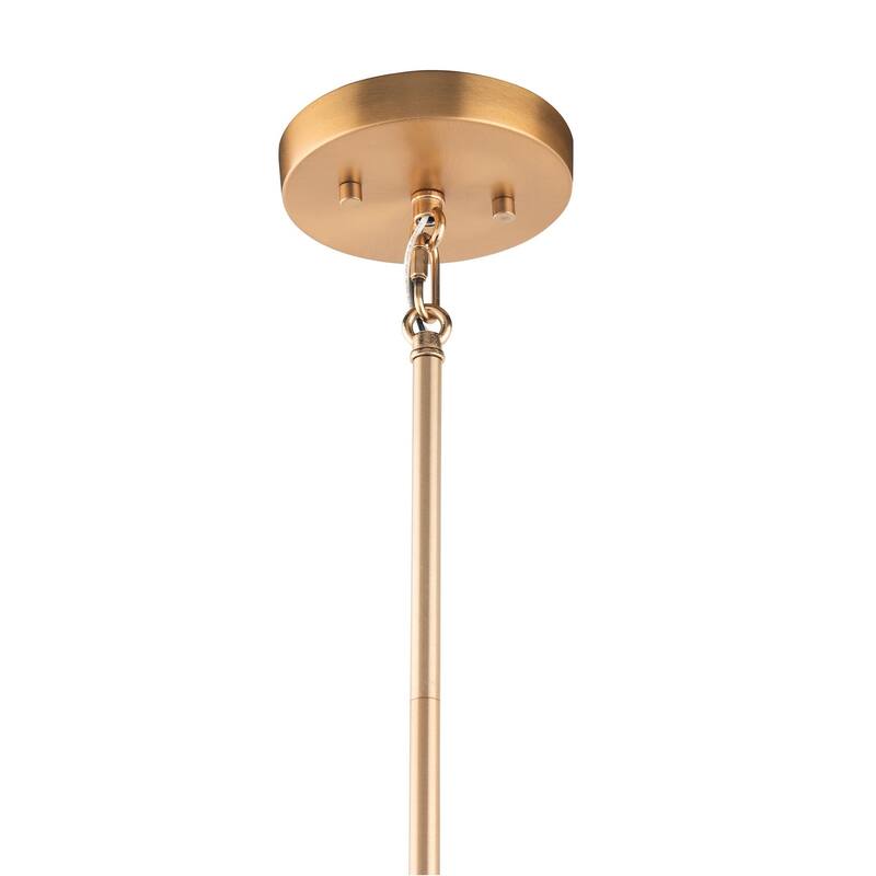 Brio Lighting Optical 6 Light Adjustable Chandelier