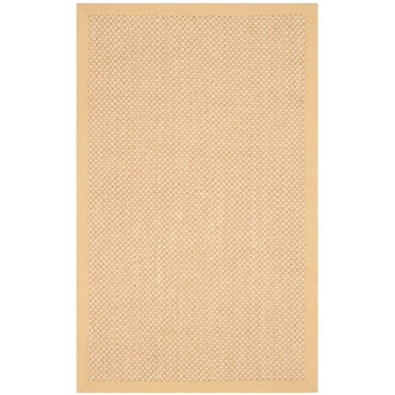 SAFAVIEH Natural Fiber Jenney Sisal Border Rug - 2'6" x 4' - Wheat